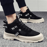 High-top Non-slip Thick-soled Student Shoes Trendy Casual Men's Shoes Lightweight Outdoor Running Sneakers Mart Lion   