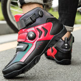 Men's Racing Shoes Unisex Motorcycle Boots Women Casual MartLion   