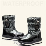 Real Woolen Kids Snow Boots Waterproof Children's Sport Winter Shoes Boys Sneakers Girls Casual Infantil Mart Lion   