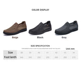 Men's Casual Shoes Summer Style Mesh Flats Loafers Leisure Breathable Outdoor Walking Footwear Mart Lion   