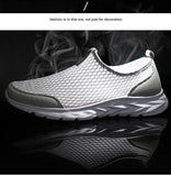 Summer Mesh Men's Shoes Sneakers Breathable Casual Sport Trainers Lightweight Outdoor MartLion   