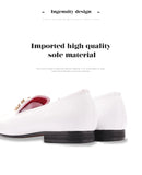 Men's Loafers Design Shoes Spring  Dress Loafers Bright Face Flats Casual Wedding MartLion   