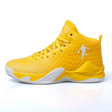 Basket Homme Men's Basketball Shoes Sneakers Women Sport Boys Girls Fitness Trainers Yellow MartLion 786-yellow 36 