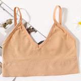 Seamless Bra Sports Bras For Women U-shape Back Crop Tops Female Bralette C Lingerie Brassiere Women MartLion beige One Size XL