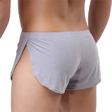 Male Panties Underwear Boxers Breathable Men Boxer  Side Split Underpants Shorts Sleepwear MartLion   