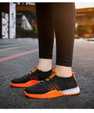 Summer Men's and Women Casual Sneakers Breathable Mesh Flats Non-slip Shoes Lightweight MartLion   