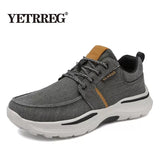 Men's Casual Shoes Canvas Breathable Loafers Outdoor Walking Classic Loafers Sneakers Mart Lion   