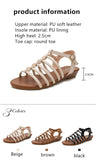  Summer Women's Sandals Beach Shoes Wedge Belt Flat Bottom Ladies Casual Ladies Mart Lion - Mart Lion