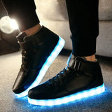  Men's Led Shoes USB Rechargeable Nice Luminous Sneakers Women Party Adult Wedding Glowing MartLion - Mart Lion