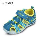 Summer Beach Footwear Kids Closed Toe Toddler Sandals Children Designer Shoes For Boys And Girls Mart Lion 161007-Blue 6 
