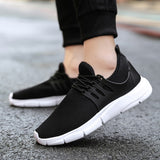 Summer Men's Casual Sport Shoes Mesh Running Sneakers Breathable Designer Tennis Training Jogging Walking Mart Lion   