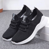 Autumn Women's Sports Shoes Platform Lace-up Casual Sneakers Tennis Lady Luxury Running MartLion   