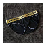Men's Underwear Briefs Bulge Big Penis Pouch Seamless Briefs Enhance Panties Mart Lion Black M 