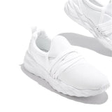  Women's Casual Shoes Breathable Non-Slip Gym Sneakers Summer Lace-Up Ladies Walking And Running Vulcanized Mart Lion - Mart Lion