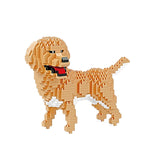 Cartoon Animal Building Blocks Creative Pet Dog And Cat Assembly Toy DIY Educational Puzzle Parent-Child Interactive Toy Mart Lion No box-18243  