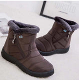 Snow Women Boots Women's Boots Waterproof Women Shoes Zipper Shoes Woman MartLion   