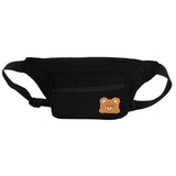 Waist Bags For Women Young Girl Casual Chest Canvas Fanny Pack Sport Leisure Crossbody Chest Female Phone Pouch Mart Lion Black waist bag  