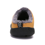 Winter Home Men's Slippers With Thick Plush Indoor Fur Slides Warm Bedroom Shoes House Slipper Mart Lion   