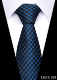 Tie For Men's Newest design Factory 7.5 cm Necktie Yellow Plaid Shirt Accessories Abraham Lincoln's birthday MartLion 12615-258  