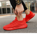 Damyuan Light Man's Running Shoes Breathable Sneakers Casual Antiskid Wear-resistant Jogging Sport