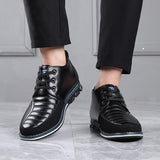 Men's Casual Shoes Retro Style Ankle Boots Formal Dress  Leather Wedding Loafers Designer Office Mart Lion   