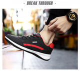 PU Leather Casual Shoes Men's Ultralight Sneakers Autumn Winter Footwear Support Mart Lion   