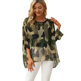 Women Blouses Style Batwing Casual Summer Blouse Shirt Woman MartLion picture color 16 4XL 