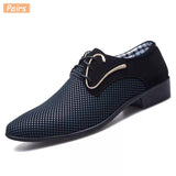 Spring Autumn Men's Casual Shoes Breathable Lace-Up Flats Shoes Wear Dress Mart Lion   