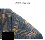 Plaid Designs Lapel Men's Suit Tailor Made Groom Tuxedos Wedding 3 Piece Suits Blazer (Jacket+Pants+Vest) Mart Lion   