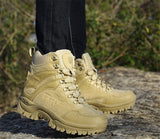 Men's Military Boots Outdoor Hiking Non-slip rubber Tactical Desert Combat Work Shoes Sneakers Mart Lion   