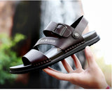 Men's Sandals Korean Casual Slippers Breathable Summer Beach Shoes MartLion   