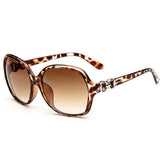 Luxury Black Sunglasses Women Designer Full Star Mirror Retro Square Ladies Shades MartLion Leopard 03 MULTI 