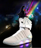 Led Boots for Men's Women USB Rechargeable Glowing Shoes Winter Boots Party  Cool Soldier MartLion   