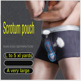  Men's underwear, scrotum support bag function, modal u convex separated boxers Mart Lion - Mart Lion