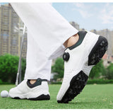 Waterproof Golf Shoes Men's Professiional Golf Footwears Anti Slip Walking Sneakers Outdoor Walking Mart Lion   