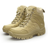  Men's Military Boots Outdoor Hiking Non-slip rubber Tactical Desert Combat Work Shoes Sneakers Mart Lion - Mart Lion