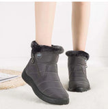 Snow Women Boots Women's Boots Waterproof Women Shoes Zipper Shoes Woman MartLion   