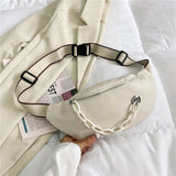  PU Leather Women Banana Waist Hip Belt Pack Crossbody Bags Designer Girl Chest Phone Pouch Mart Lion - Mart Lion