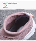 Women Platform Sneakers Casual Shoes Slip On Sock Trainers Plush Lightweight MartLion   