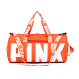 Travel Bag Sports Gym Bag Printed Handbag Shoulder Bag Large-capacity Storage Backpack  Travel Bags  Travel  Mesh Mart Lion Orange  
