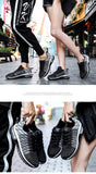 Black Sneakers Summer Breathable Men's Casual Shoes Outdoor Sport Walking Driving Trainers Jogging Fitness Zapatillas Hombre Mart Lion   