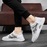 Summer Men's Sports Casual Shoes Korean Edition Breathable Board Antiskid Casual Mart Lion   