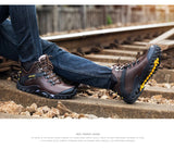Men's Snow Boots Waterproof Footwear Winter Ankle Fur Breathable Winter Shoes 3 Colors sneakers MartLion   