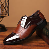 Men's Designer Shoes Formal Pointed Toe Dress Leather Oxford Formal Dress Footwear Mart Lion   