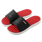 Indoor Men's Slippers Hemp Slippers Guests Summer Red Casual Shoes Hotel Slippers Mart Lion   