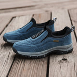 Outdoor Men's Shoes Breathable Sneakers Non Slip Adult Rubber Hiking Durable Sport Casual Boat Footwear Mart Lion   