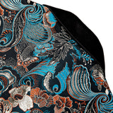 Teal Green Paisley Men's Suits Italian Design Tuxedo Jacket Groom Suits For Blazers Party  Barry Wang Mart Lion   