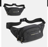  Casual Waterproof Running Men's Belt Purse Nylon Outdoor Waist Bag Travel Phone Pouch Messenger Pouch Chest Bags Mart Lion - Mart Lion