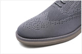 Knitted Mesh Casual Shoes Lightweight Smart Casual Shoes Office Work Footwear Men Shoes MartLion   