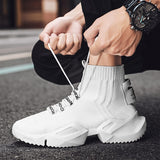 Off-Bound Men's Sport Shoes Chunky Knit Running Breathable Casual Sneakers Light Trainers Walking Tennis Mart Lion   